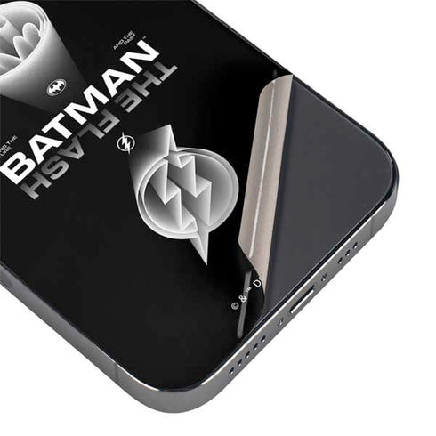 DC Comics The Flash Movie: Batman Flash Future & Past iPhone 14 Pro Skin